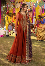 AJDAD-19 EMBROIDERED CHIFFON 2 PCS
