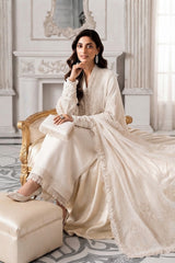 Maria B Cream Chiffon Formal Collection