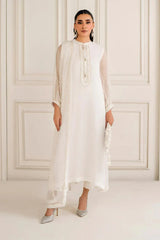 Baroque 03-Piece Chiffon Suit With Sequence Embroidery-Unstitched
