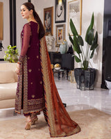 Asim Jofa RANG e NOOR Chiffon 3 Piece - Unstitched