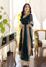 Asim Jofa Zinc Embroidered Chiffon 3 Piece Unstitched