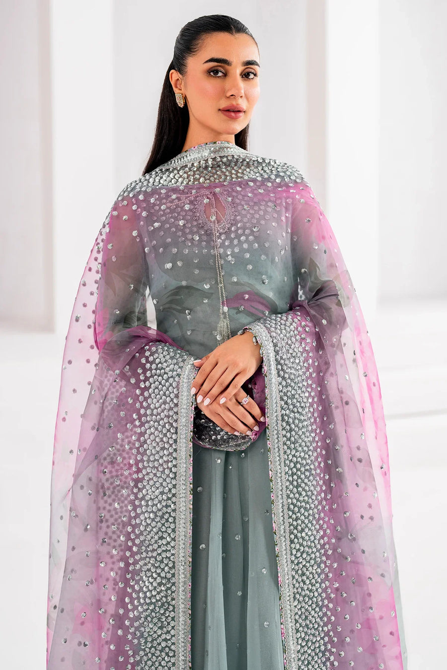 Jazmin EMBROIDERED CHIFFON UC-3062 Unstitched
