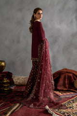 Iznik Chiffon Formal Collection Embroidered 3piece Unstitched